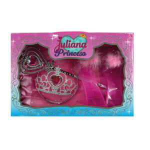 JULIANA PRINCESA SET CORONA+ZAPATOS SISJUL127