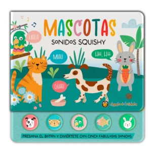 SONIDOS SQUISHY MASCOTAS LIBRO GUADAL