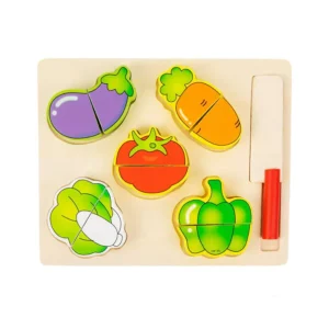 PUZZLE MADERA FRUTAS Y VERDURAS 55820 SEBIG