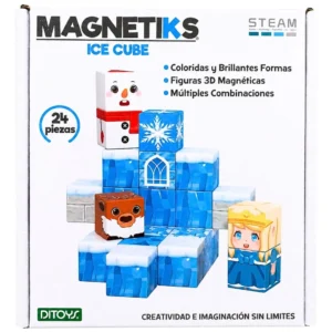 MAGNETIKS CUBOS ICE CUBE 24 PZAS 3076 DITOYS