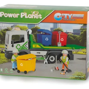 POWER PLANET CAMION RESIDUOS QL888-70 LUZ Y SONIDO